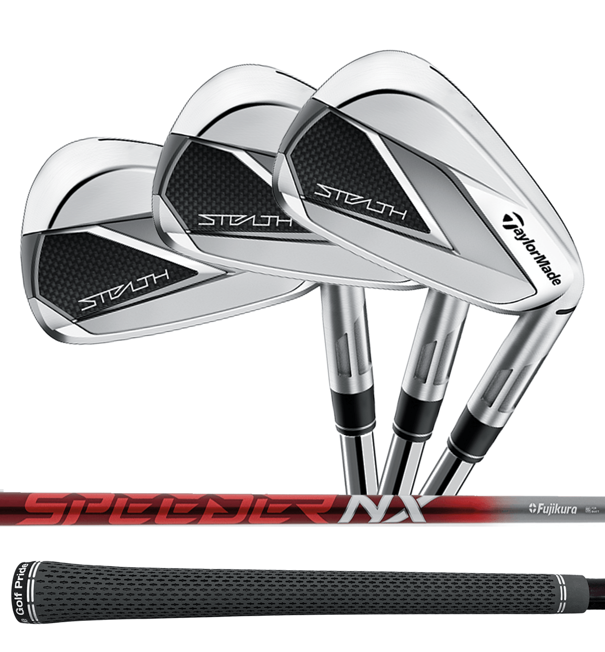 寶TIS-787TaylorMadeアイアンセット #5~7.9.P flexS TaylorMad Stealth Iron Set, 4-Pw, Sw, Graphite Speeder NX Senior