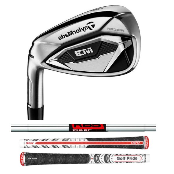 Left Handed TaylorMade M3 Approach Wedge KBS Stiff Steel Shaft Left Handed TaylorMade M3 Approach Wedge KBS Stiff Steel Shaft