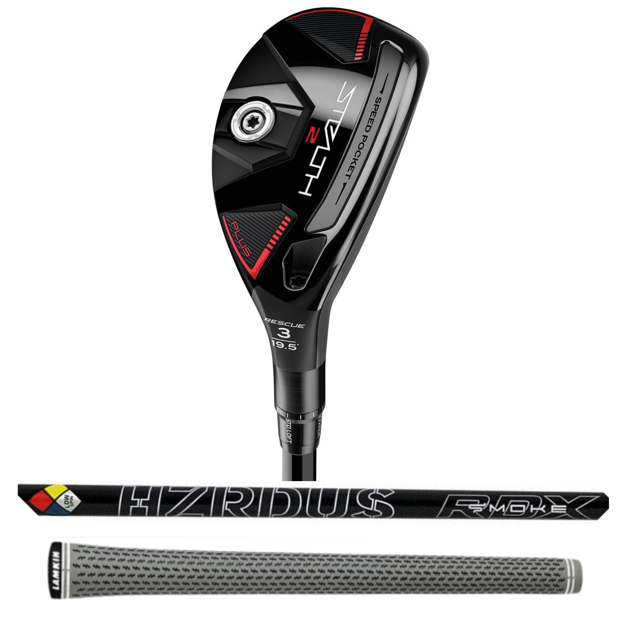 Taylormade Hybrid TaylorMade Stealth Plus+ 17° 2 Hybrid Hzrdus