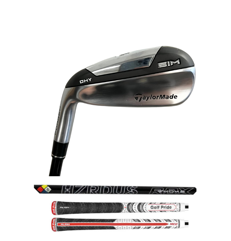 Left Handed TaylorMade Sim DHY #4-22* / Project X HZRDUS Smoke RDX
