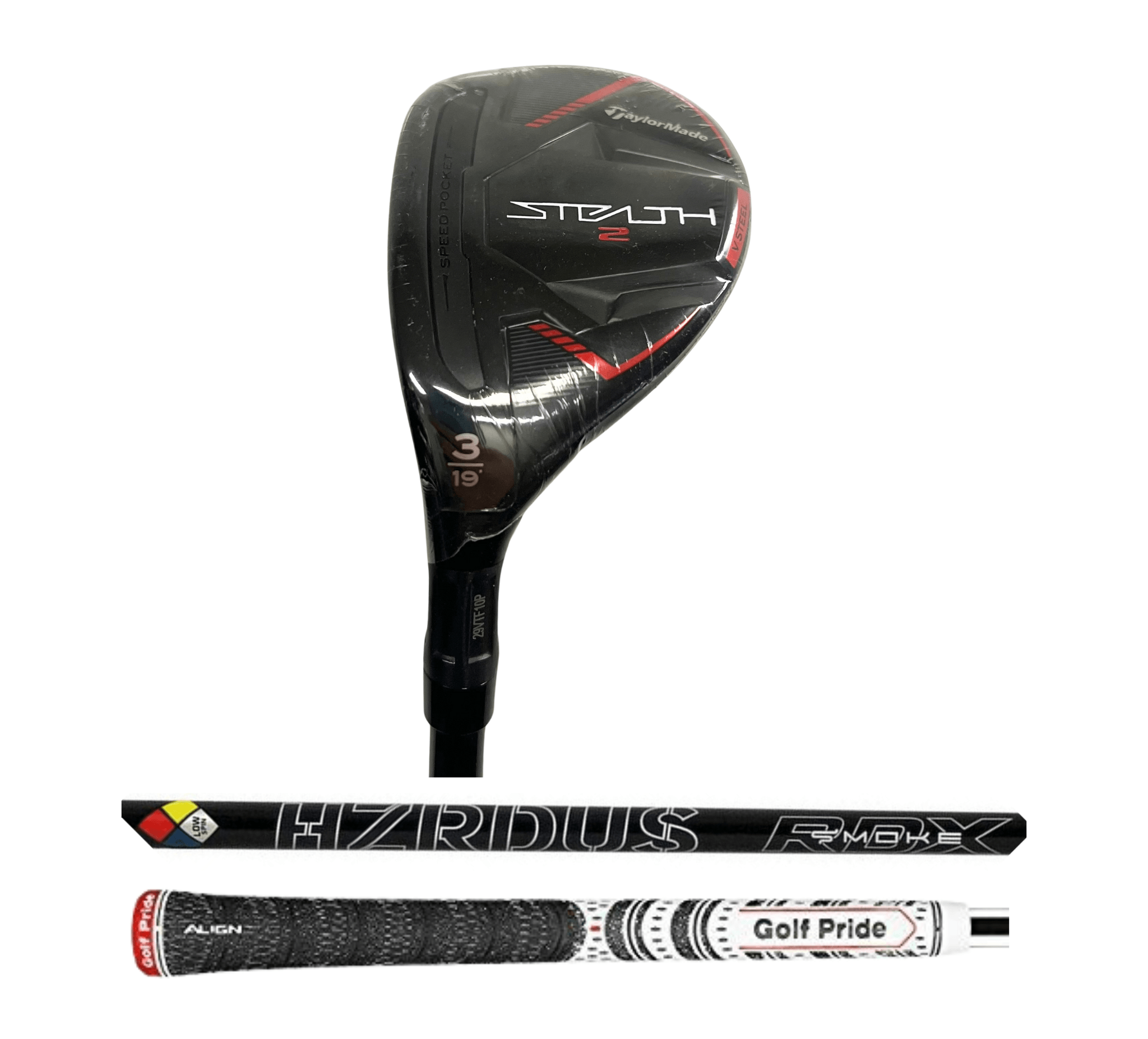 Hybrid Golf Clubs For Men TaylorMade Stealth 2 Plus #2 Hybrid 17