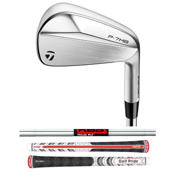 TaylorMade P7MB #4-PW Iron Set, KBS Tour FLT Shaft – Golf Deals 