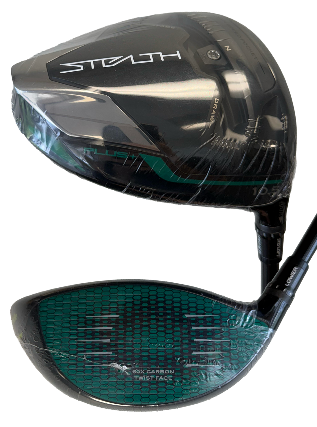 TaylorMade MyStealth Plus Driver, 10.5 Loft, Green Face, Green