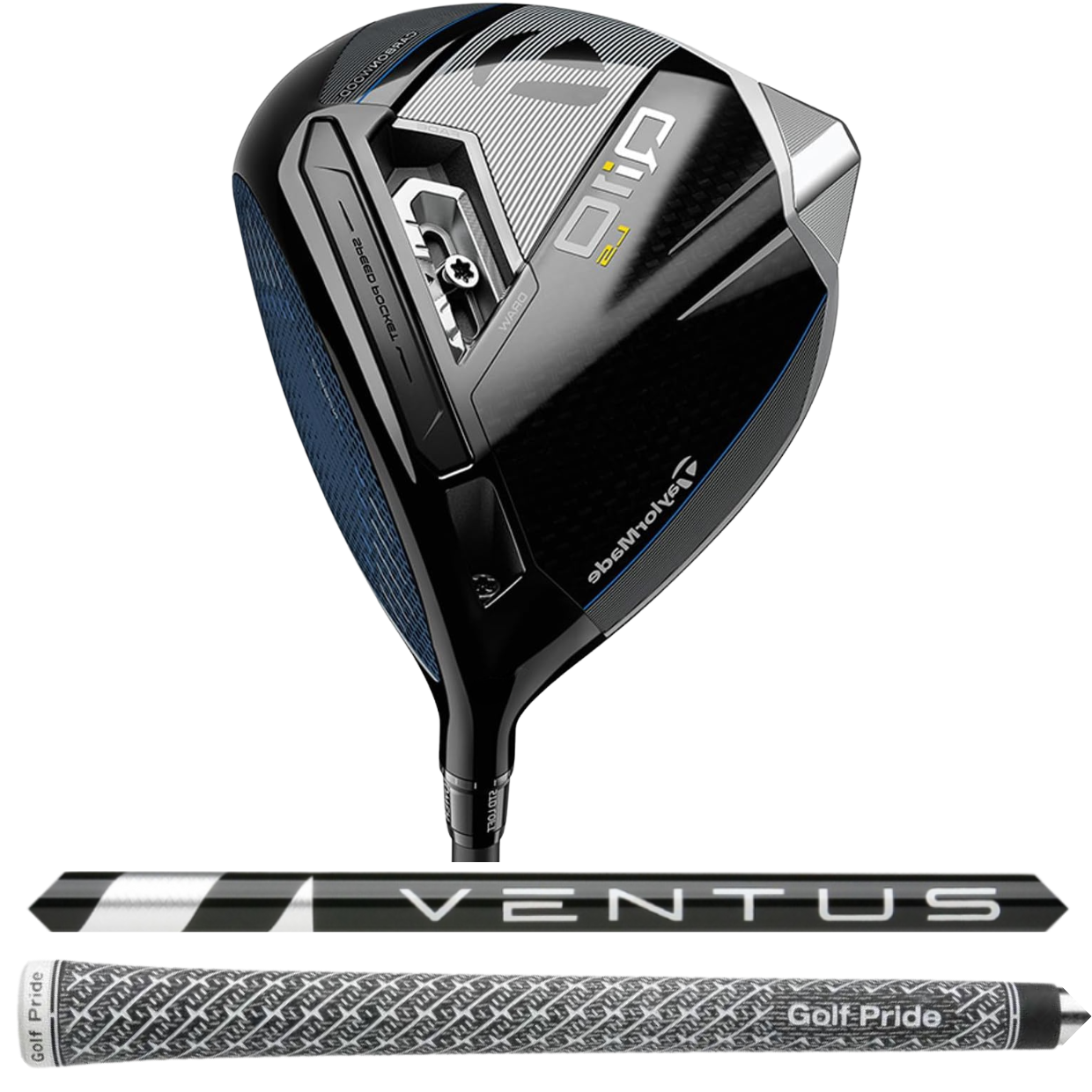 Left Handed TaylorMade Qi10 LS 9* Driver, Fujikura Ventus Black 7