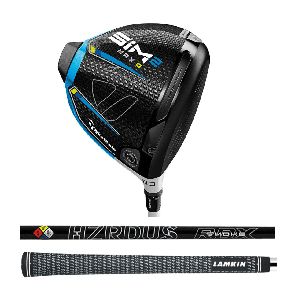 TaylorMade - SIM2 MAXD 9° NEW TaylorMade Sim 2 Max D 9* Driver, Project X HZRDUS Smoke Black