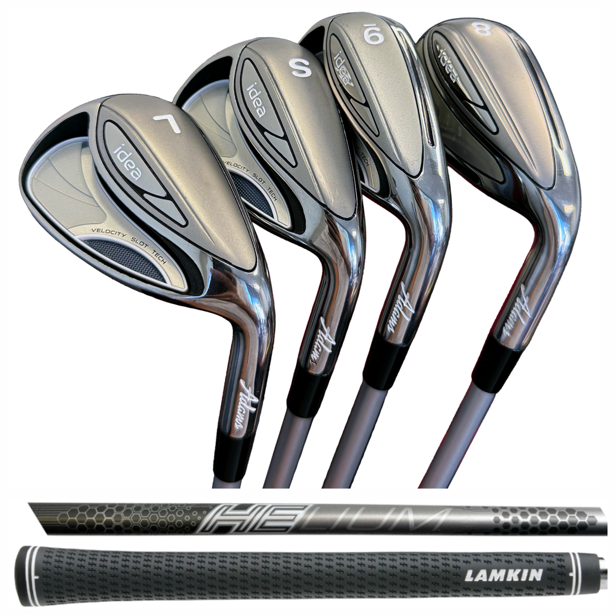 Adams Idea #8, #9, SW & LW Iron Set, Mamiya Helium 50g Ladies Flex