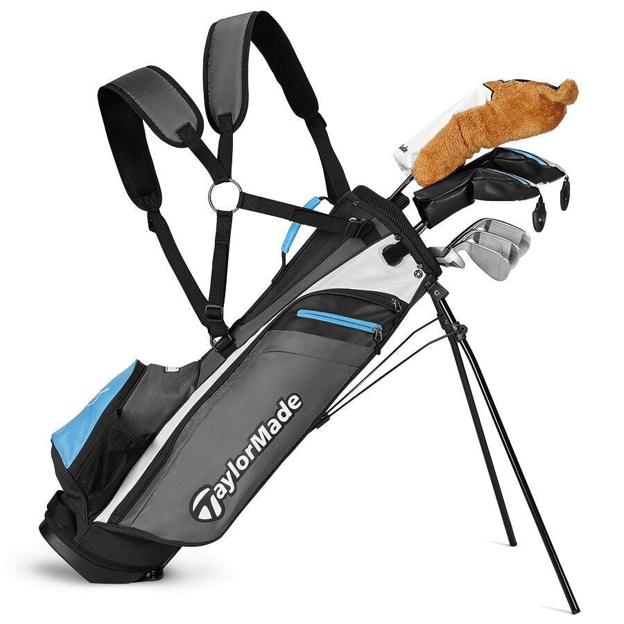 人気★テーラーメイド ロリー rory ジュニアゴルフセット 5本 パグカバー付 NEW TaylorMade RORY 8+ BLUE KIDS SET – Golf Deals and Steals