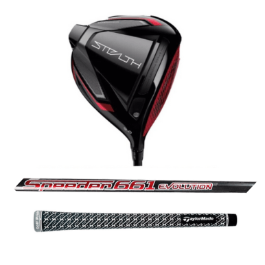 TaylorMade Stealth 9* Driver, Fujikura Speeder 661 Evolution 2 X-Stiff Flex