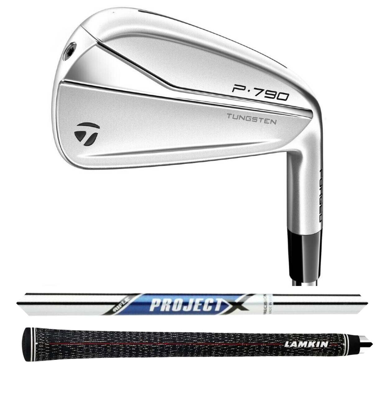 Irons 5-PW TaylorMade P790 #8 Iron - Project X Rifle 6.0 Stiff