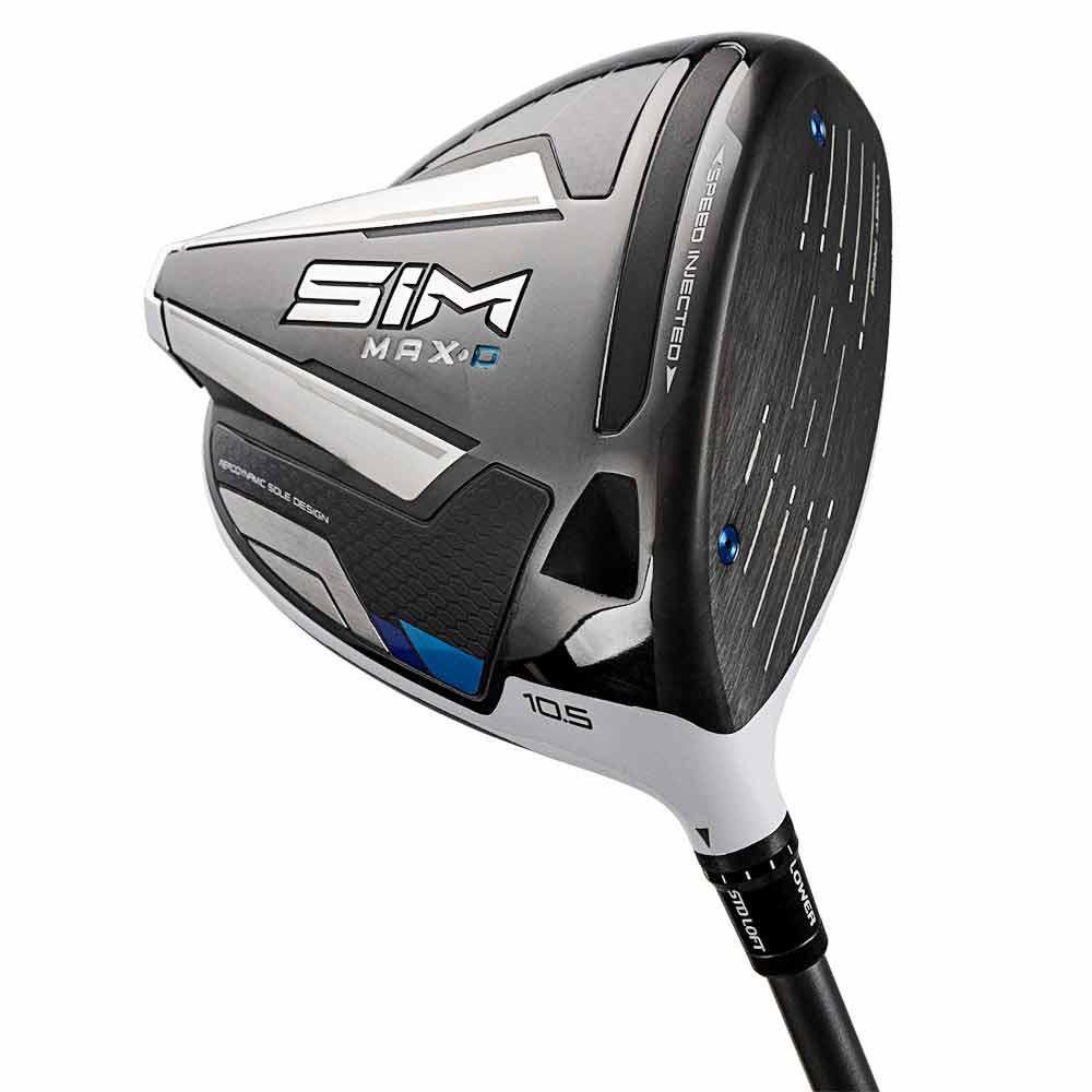 TaylorMade SIM Max D 12* Driver, Graphite Helium 5F3 Regular Flex