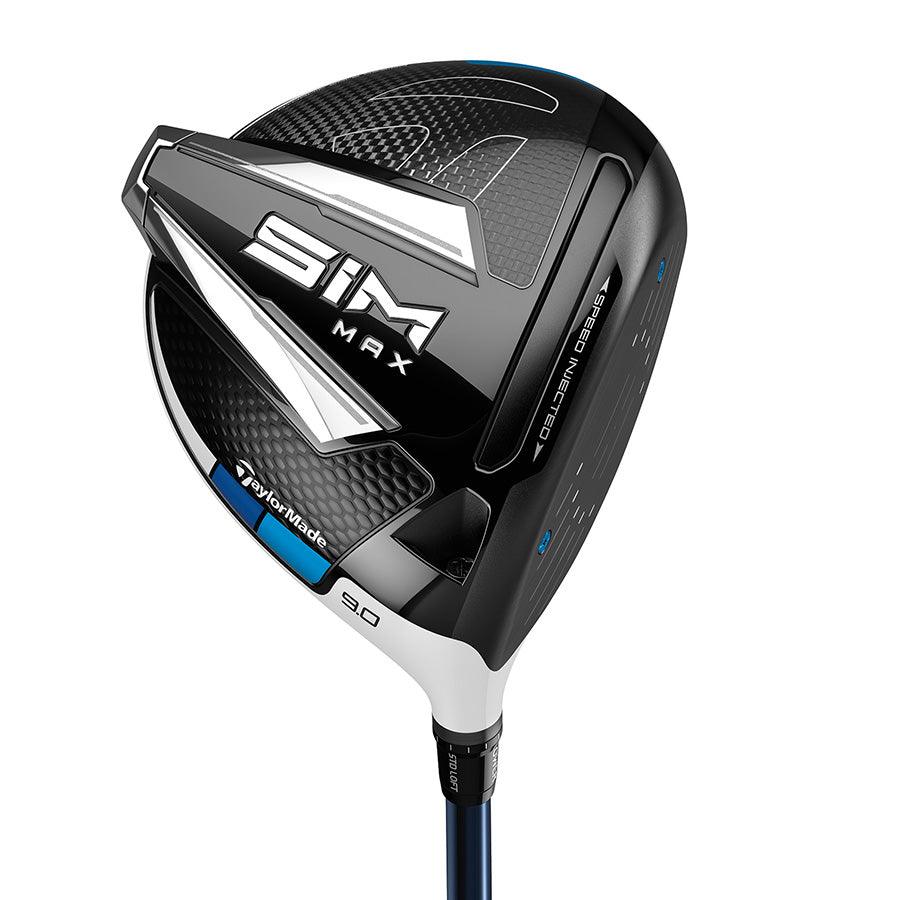 Taylormade SIM MAX 9.0* Driver, Black Even Flow 65g Stiff Flex