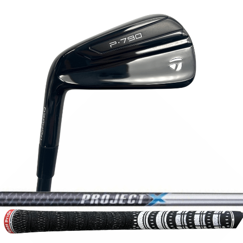Left Handed TaylorMade P790 Black Approach Wedge, Project x Pxi