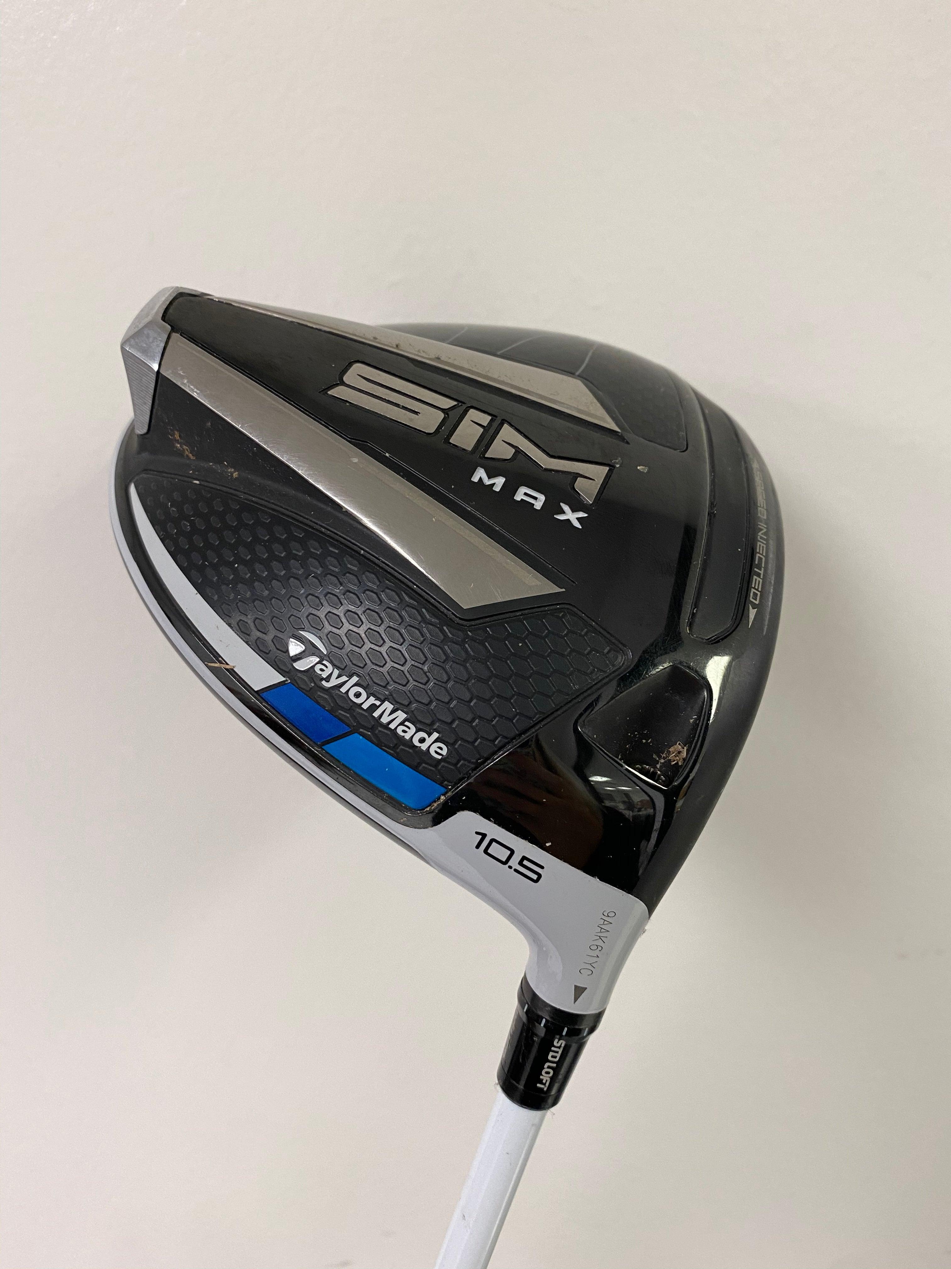 【美品】TaylorMade SIM MAX 10.5度 ツアーAD tp6-s テーラーメード SIM MAX 10.5° ツアーAD TP 6S 【公式通販】