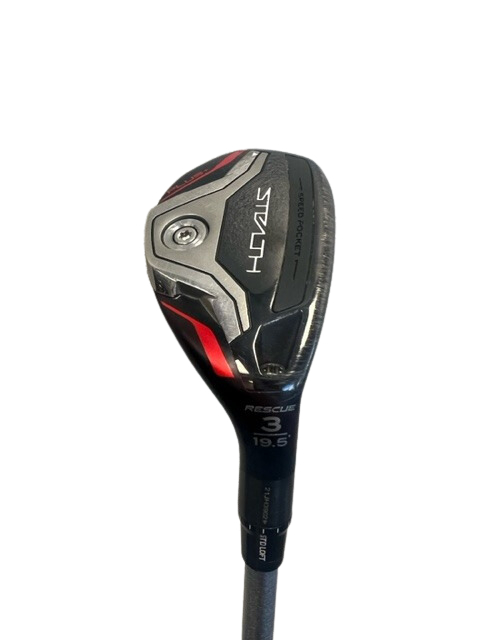 TaylorMade Stealth Plus+ #3-19.5* Rescue, HZRDUS RDX Red Smoke 80g