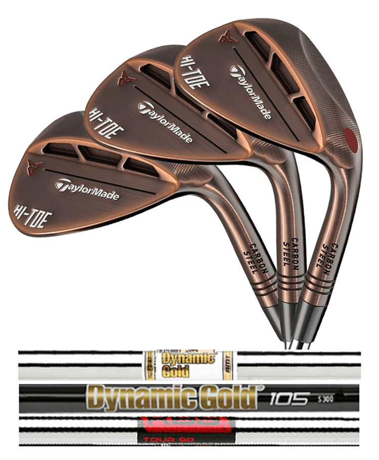 TaylorMade HI-TOE ウェッジ 52/56/60 3本セット 【公式通販】
