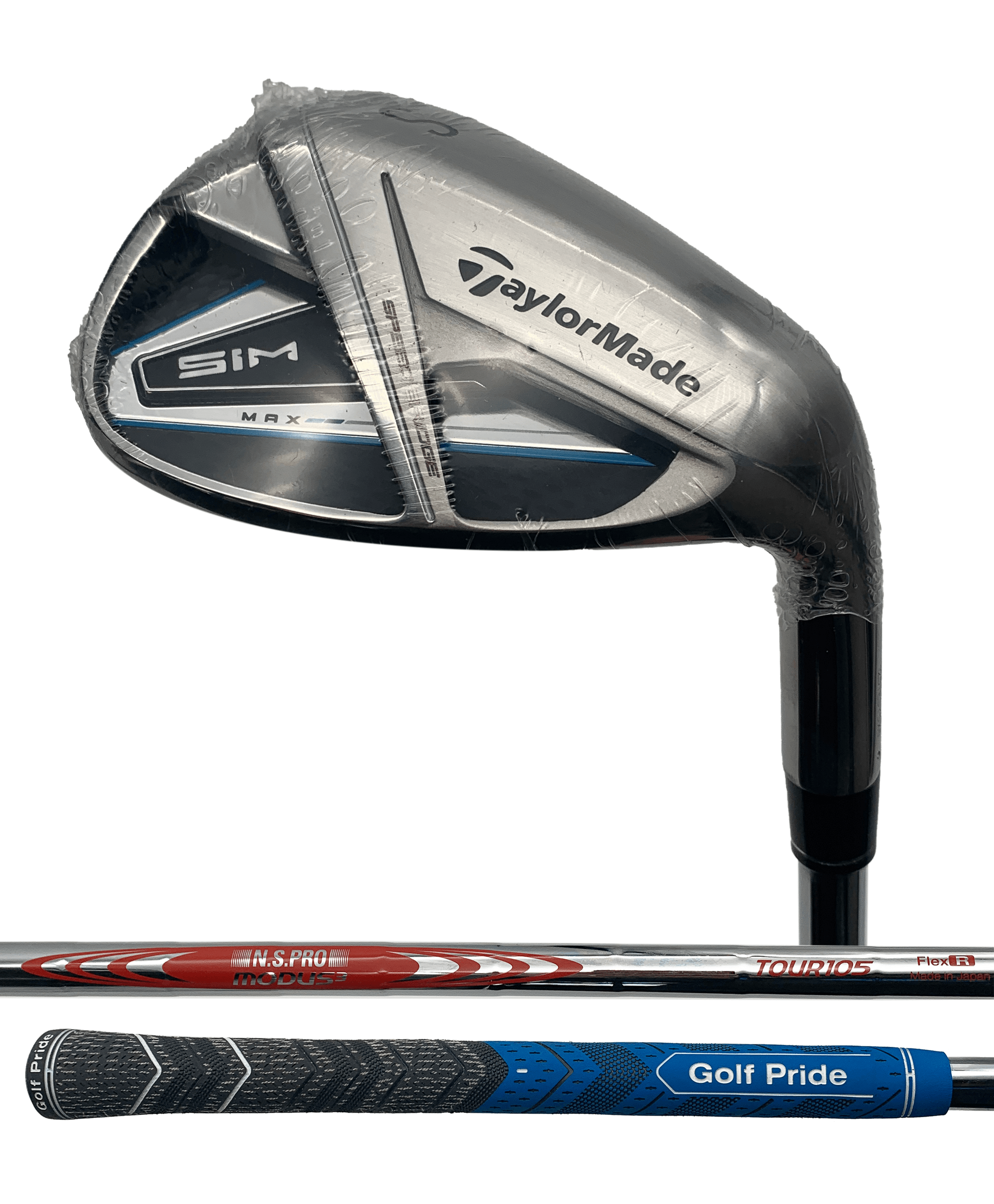 TaylorMade Sim Max Sand Wedge, NS Pro Modus Regular Flex – Golf
