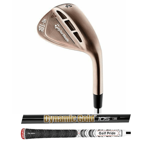 TaylorMade Hi Toe 2 60* Standard Bounce Wedge, Dynamic Gold 105