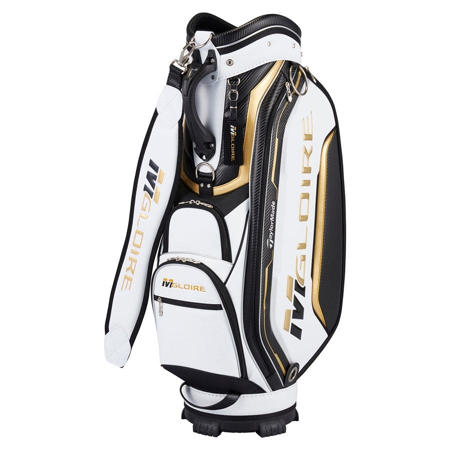 TaylorMade ゴルフバッグ ホワイト/ゴールド TaylorMade M Gloire Staff Bag - White, Black & Gold – Golf Deals