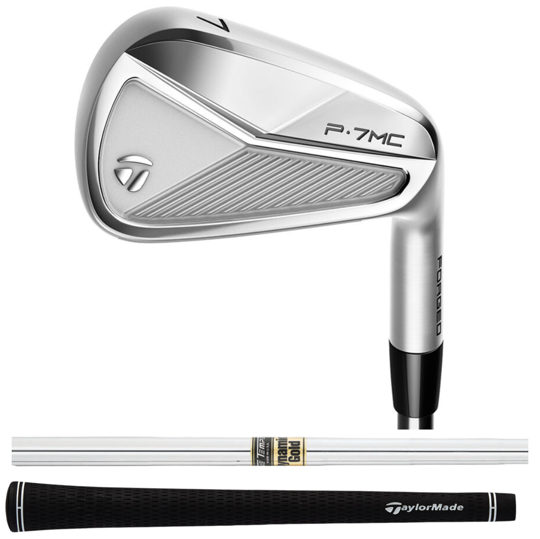 TaylorMade P7MC アイアン #4 NEW TaylorMade P7MC #4-PW Iron Set, Dynamic Gold Extra Stiff Flex