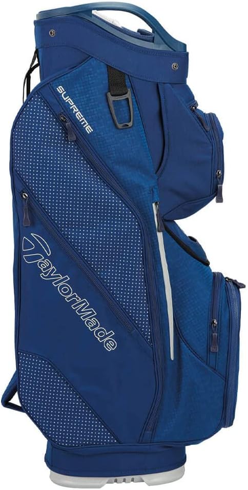 TaylorMade Supreme Golf Cart Bag, Blue 