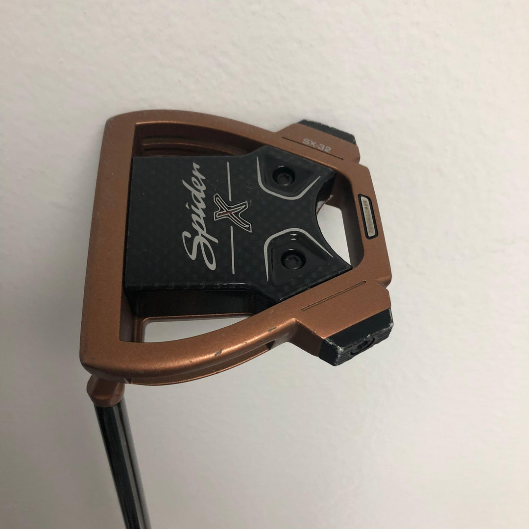 LEFTY TaylorMade Spider X SX-32 Copper Putter 35