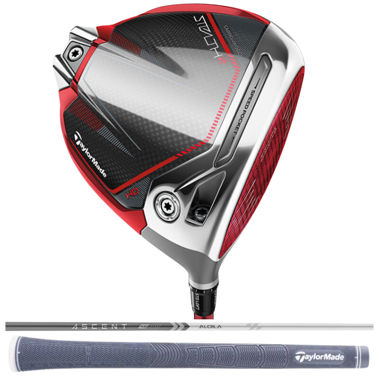TaylorMade Stealth 2 HD 12* Driver, Aldila Ascent Ladies Flex