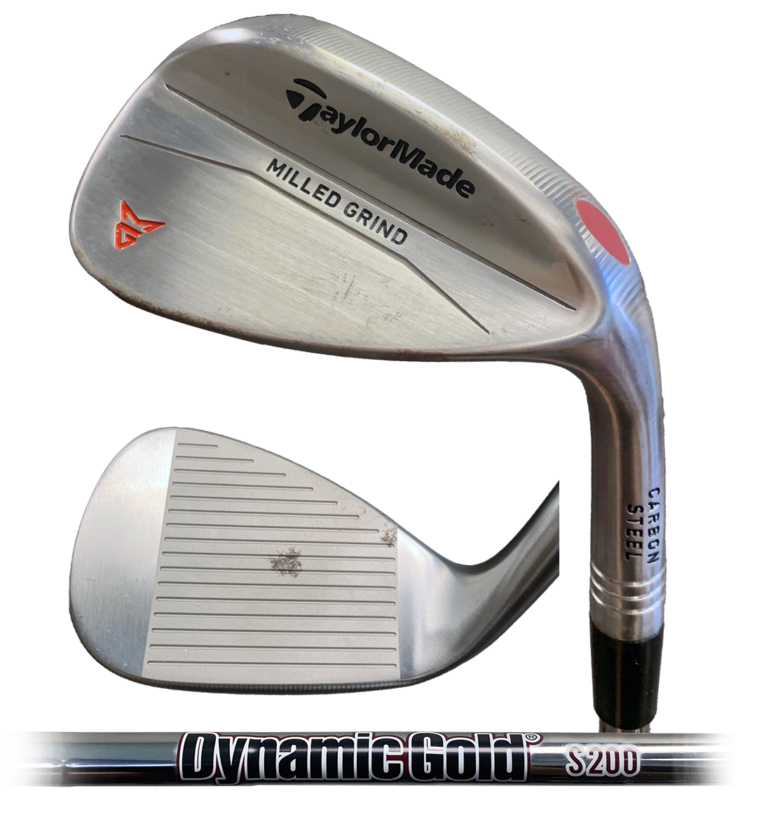 Used TaylorMade RAW Milled Grind Satin Wedge, 58 Degree LB 09