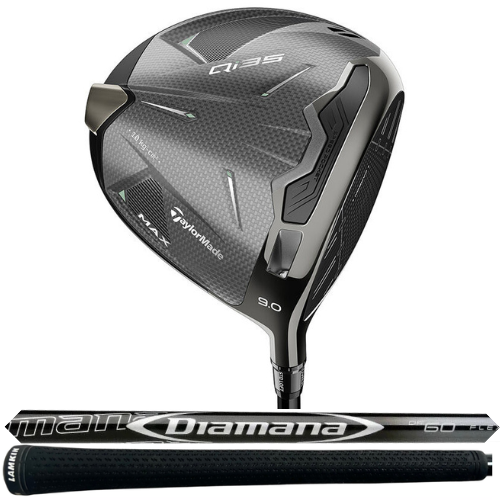TaylorMade Qi35 Max 9* Driver, Diamana DF 60 Stiff Flex Shaft
