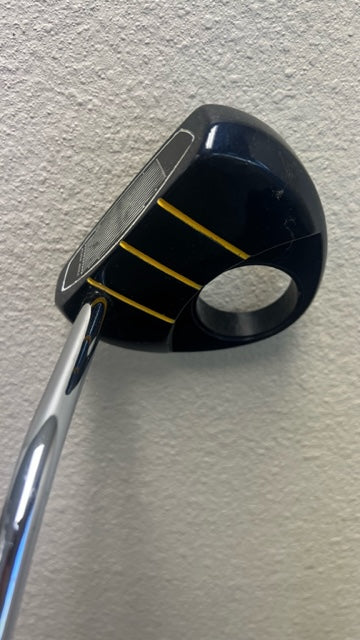 TaylorMade Ghost Corza Blue & Yellow Heel Putter 35