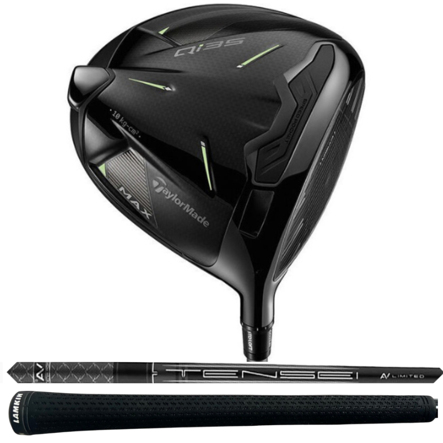 TaylorMade Qi35 Max 10.5* Designer Series Black Driver, Tensei AV