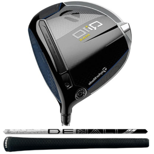 Left Handed TaylorMade Qi10 Max 12* Driver, Project X Denali Black