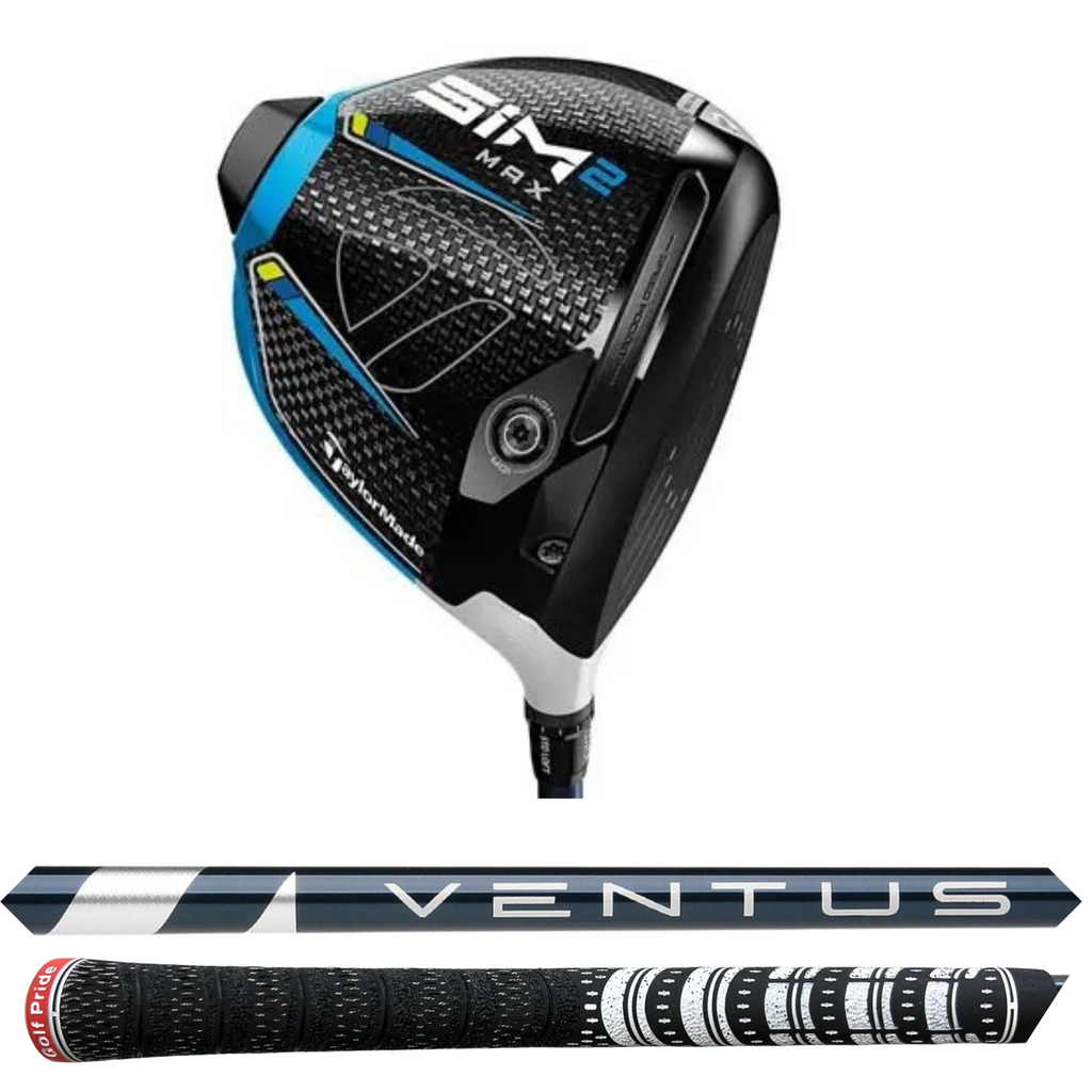 TaylorMade Sim 2 10.5* Max Driver, Fujikura Ventus Blue 7S Stiff