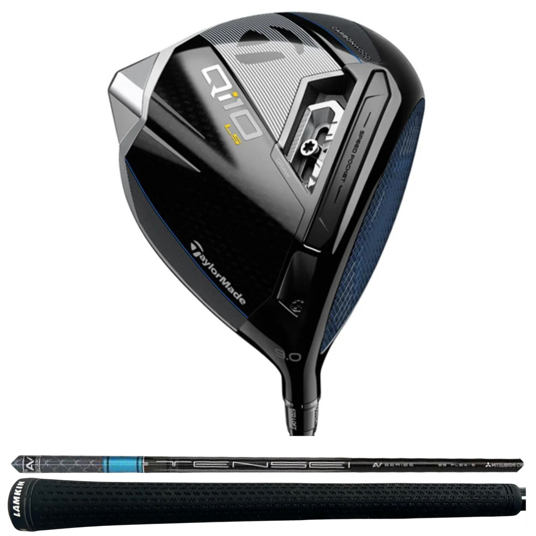 TaylorMade Qi10 LS 9* Driver, Mitsubishi Tensei Blue AV Limited 65