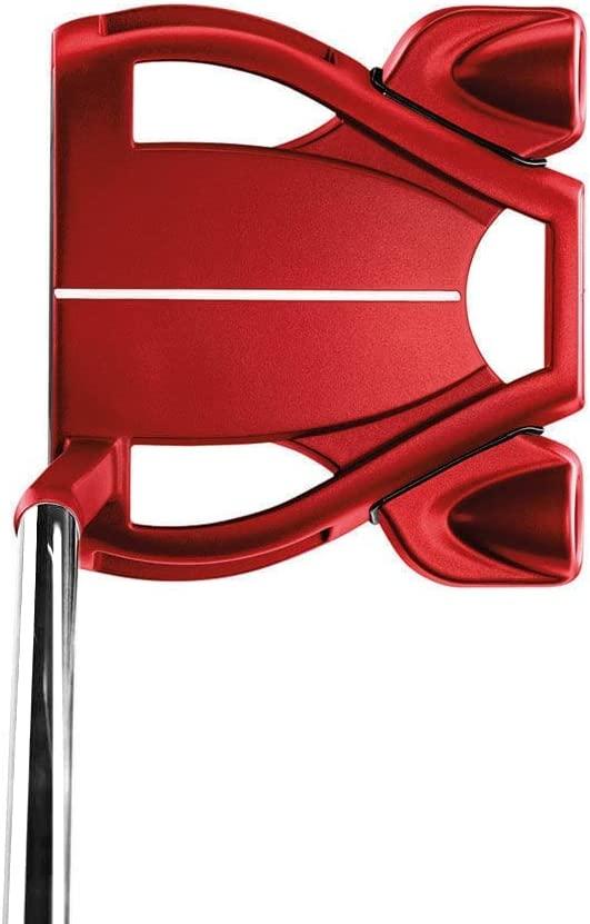 TaylorMade Spider Tour Red Putter, with Black SuperStroke Pistol
