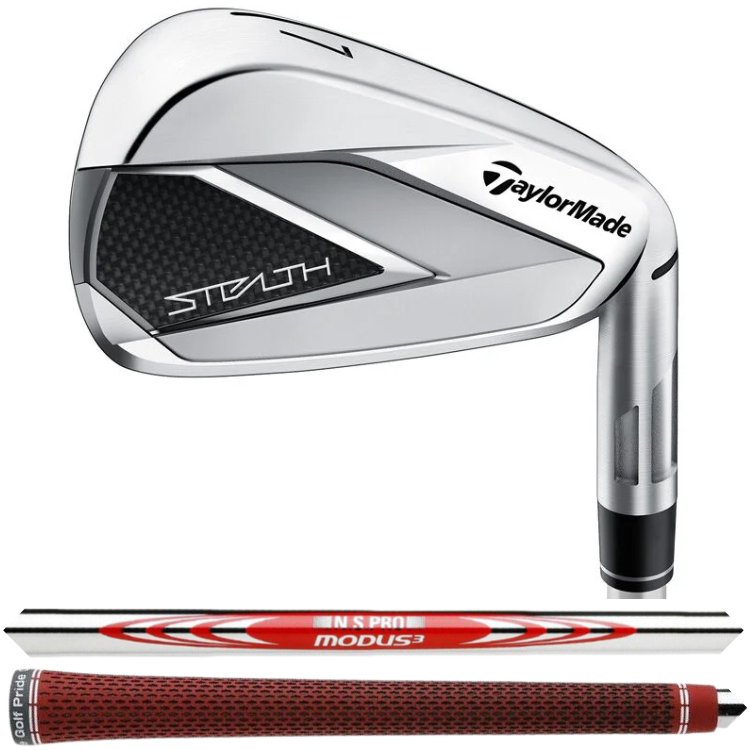 TaylorMade Stealth #4-PW, AW, SW & LW Iron Set, NS Pro Modus Tour