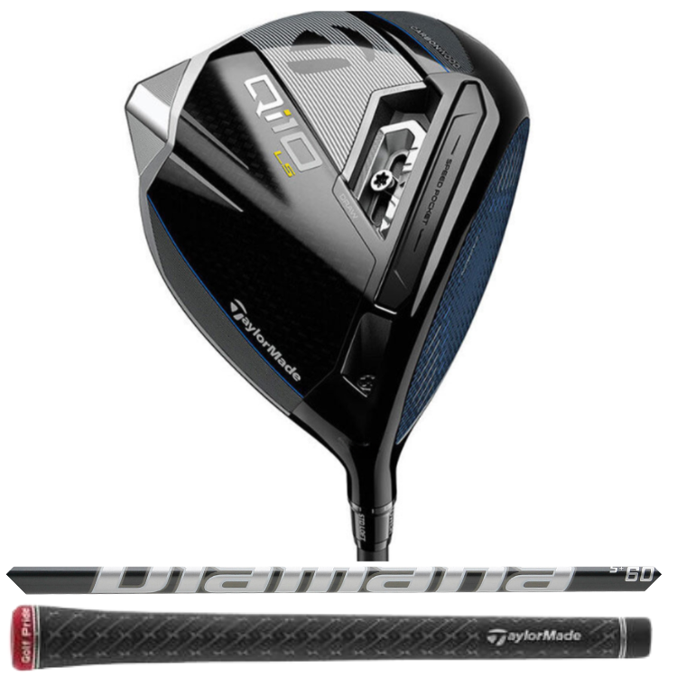 TaylorMade Qi10 LS 8* Driver, Diamana S+ 60 Stiff Flex Shaft