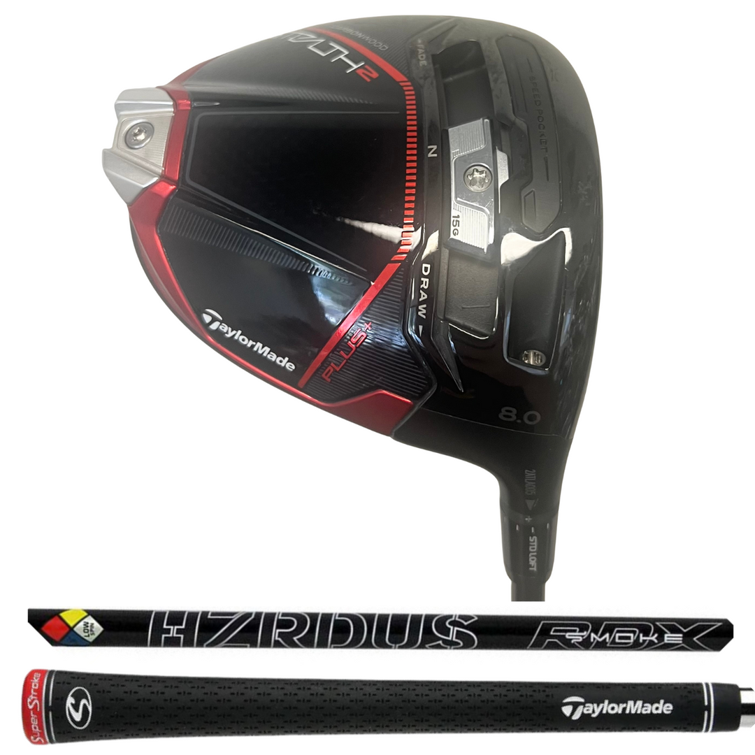 TaylorMade Stealth 2 Plus Driver 8* with Proj X HZRDUS Smoke Black