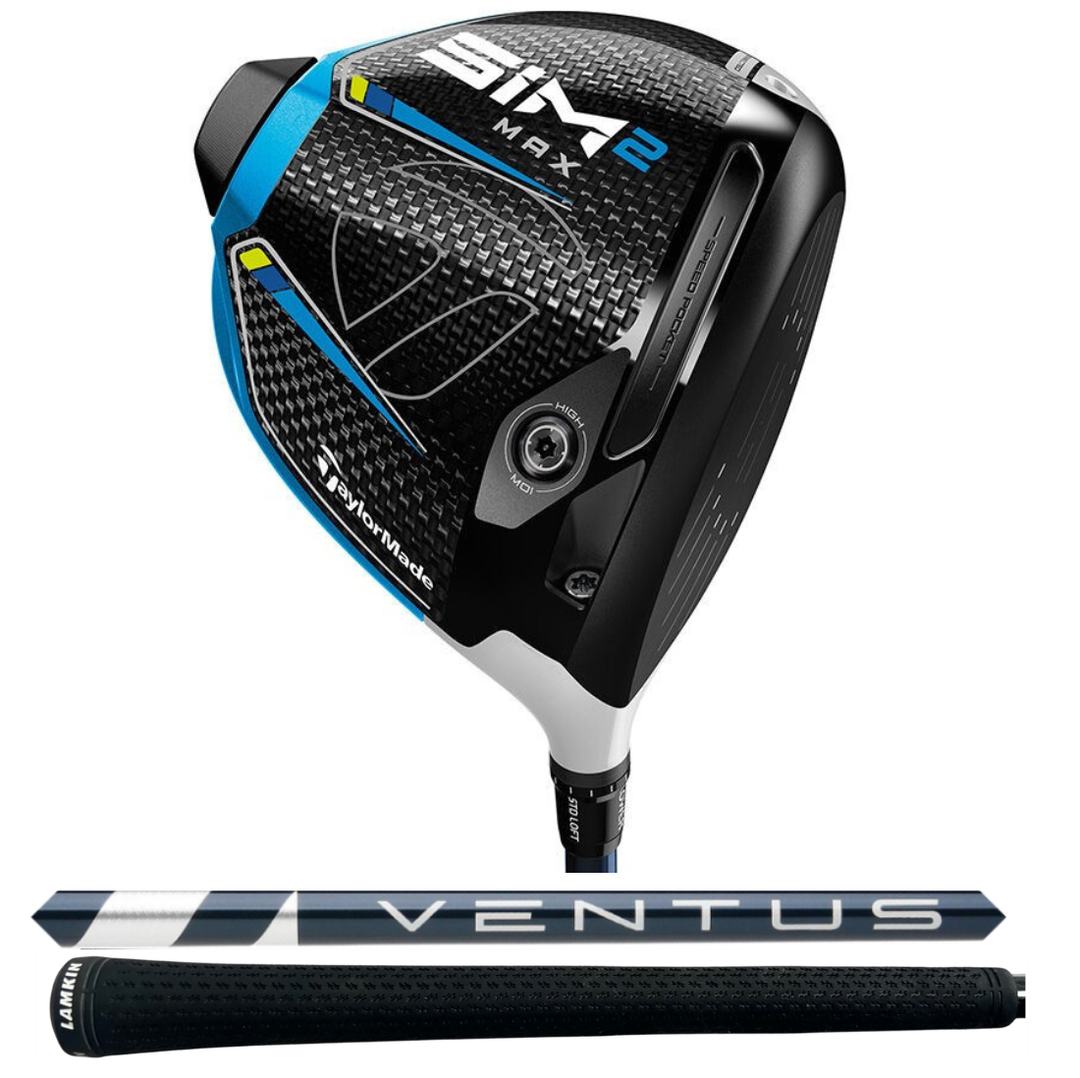 TaylorMade Sim 2 Max 10.5* Driver, Fujikura Ventus Blue 7S Stiff
