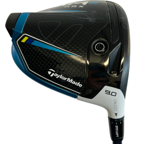 TaylorMade Sim 2 Max 9* Driver, Fujikura Ventus Blue 7S Stiff Flex