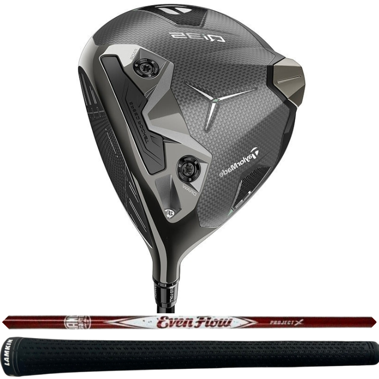 Left Handed TaylorMade Qi35 LS 9* Driver, Even Flow Red Hand