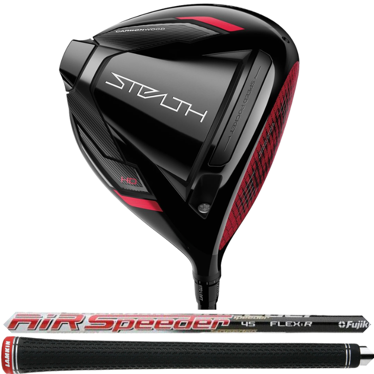 TaylorMade Stealth HD 9* Driver, Fujikura Air Speeder 45 Stiff