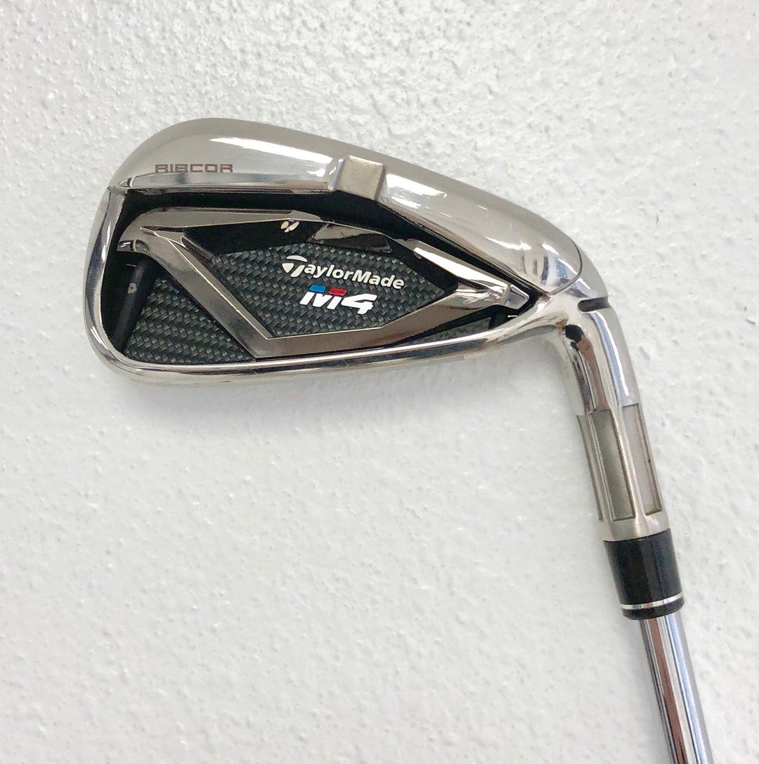 Left Handed TaylorMade M4 Ribcor 7 Iron Regular Steel Shaft TaylorMade Grip Left Handed TaylorMade M4 Ribcor 7 Iron Regular Steel Shaft TaylorMade Grip