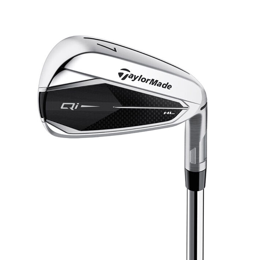 LEFTY NEW TaylorMade Qi HL #5-PW+AW Iron Set, Graphite Speeder NX