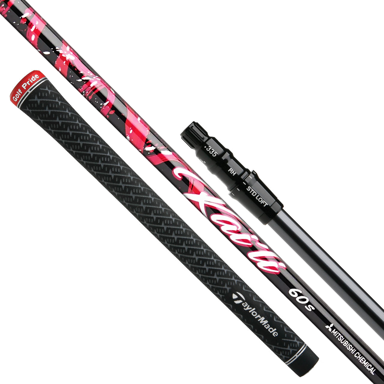 Mitsubishi Chemical Kai'li Red Shaft 60 X-Stiff, with TaylorMade Adapt ...