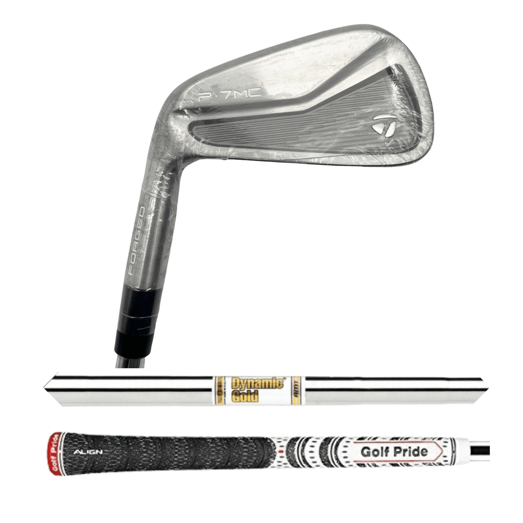 Left Handed TaylorMade P7MC RAW Magnum Irons, True Temper Dynamic