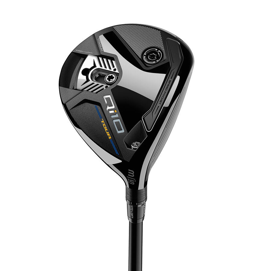 LEFTY NEW TaylorMade Qi10 Tour #3-15* Fairway, HZRDUS Stiff Flex