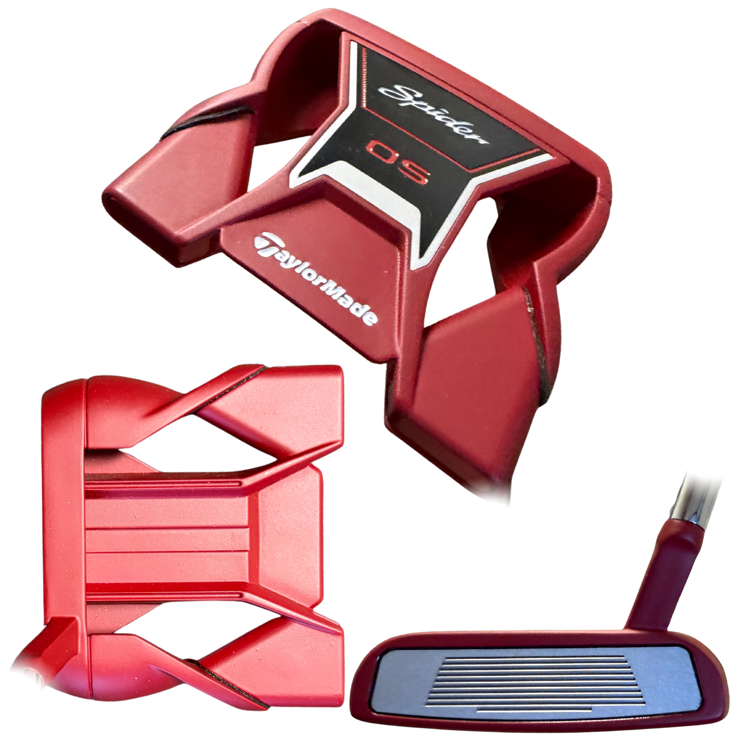 TaylorMade Tour Issued Spider OS Putter, Slant Neck, Choose Length ...
