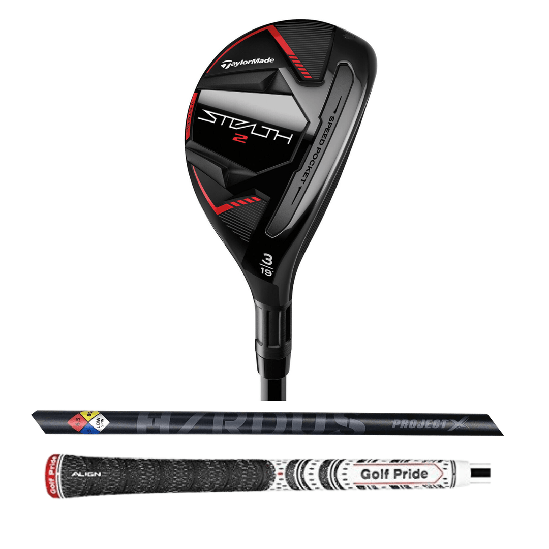 TaylorMade Stealth 2 #4-22 Hybrid, Project X HZRDUS Black 5.5 85g TaylorMade Stealth 2 #4-22 Hybrid, Project X HZRDUS Black 5.5 85g