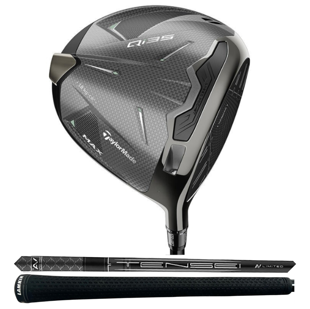 TaylorMade Qi35 Max 9* Driver, Mitsubishi Tensei Av Limited Black