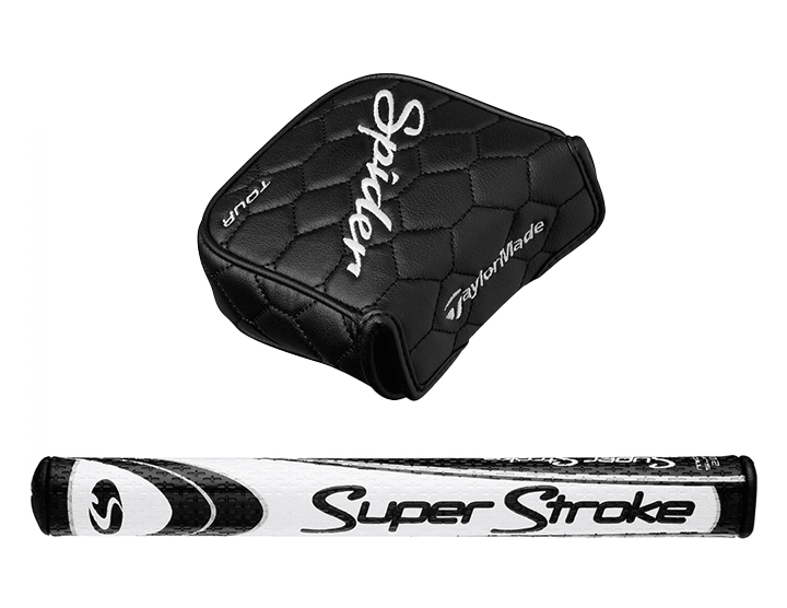 TaylorMade Spider X Green Putter, Slant Neck, No Line Sightline